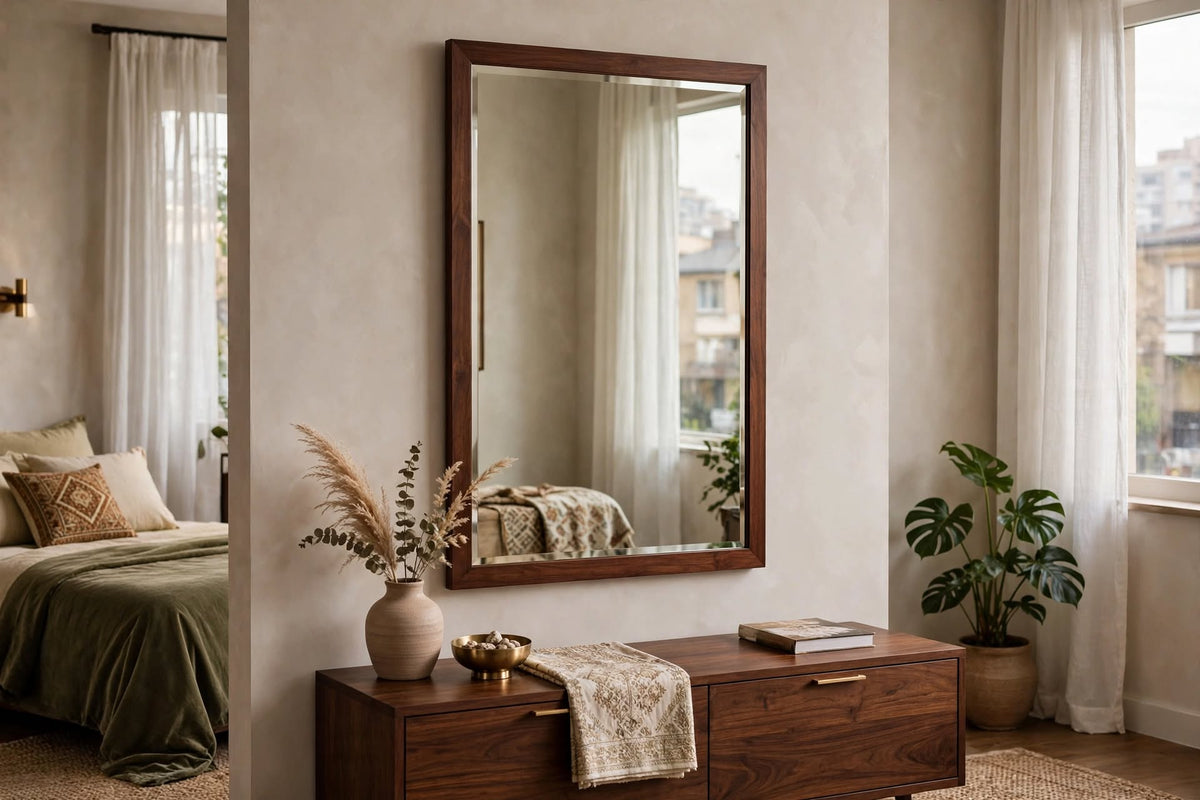 The Shalimar Wall Mirror – handcrafted by Six Bros Crafts