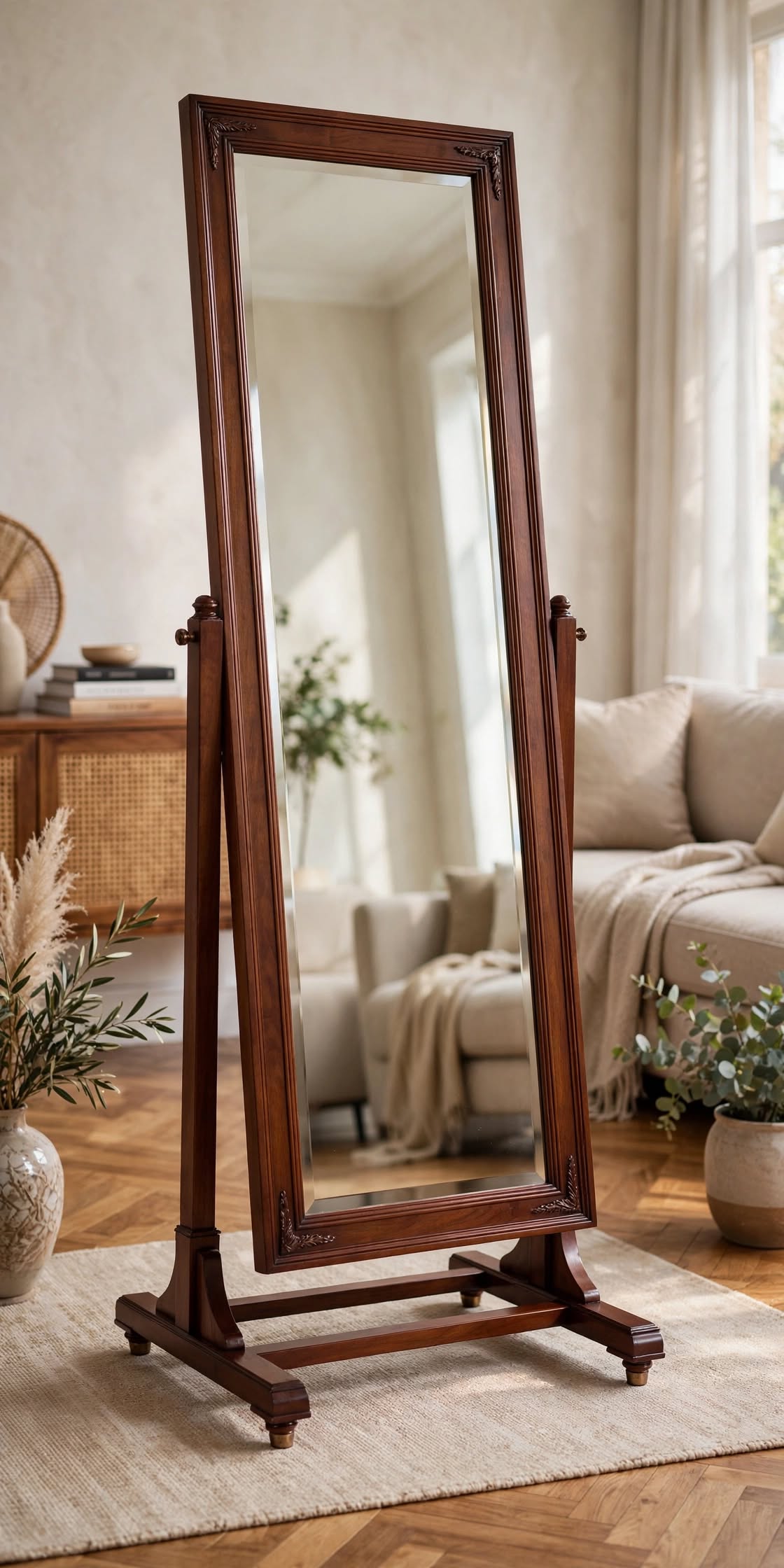 The Hunza Wall Mirror – handcrafted by Six Bros Crafts