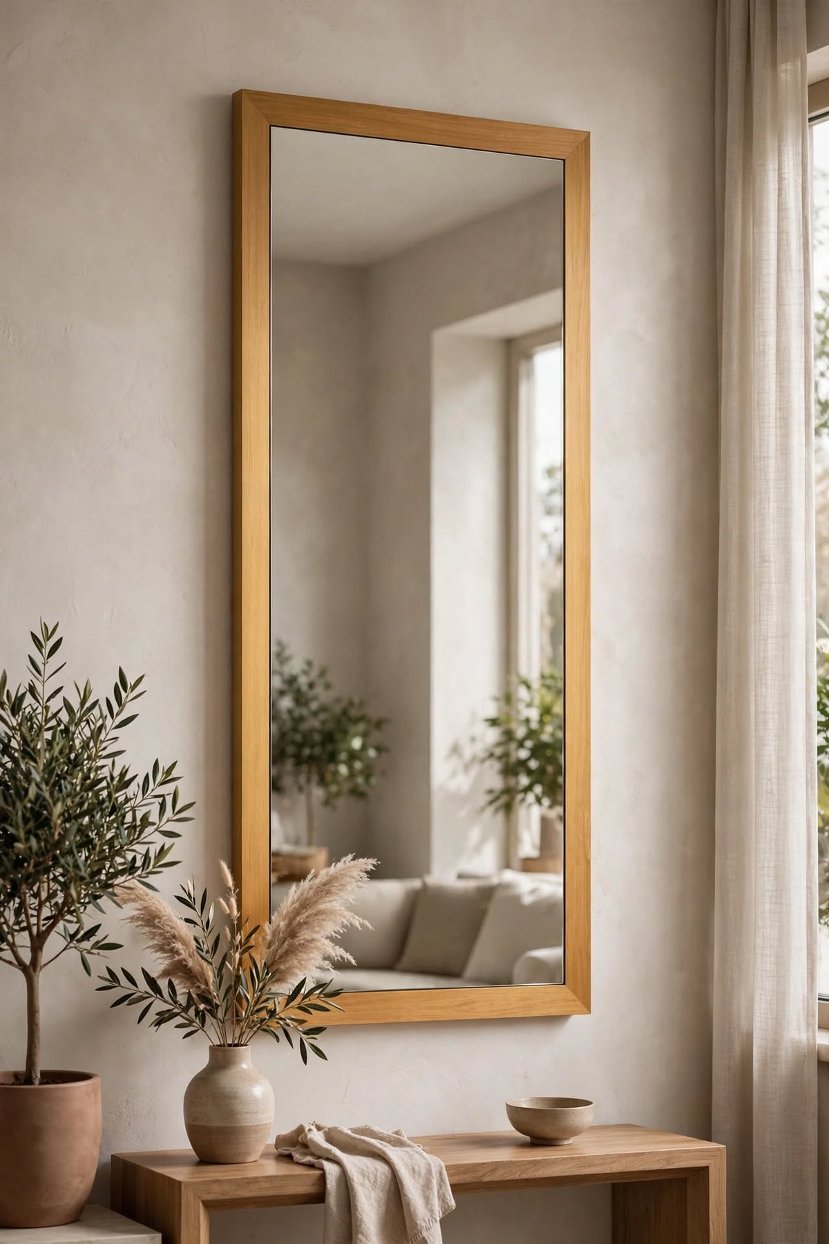The Naran Wall Mirror – handcrafted by Six Bros Crafts